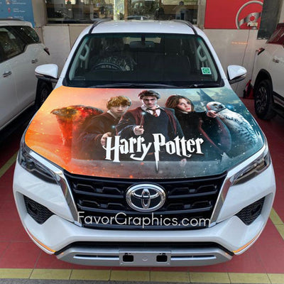 Harry Potter Itasha Car Vinyl Hood Wrap Decal Sticker