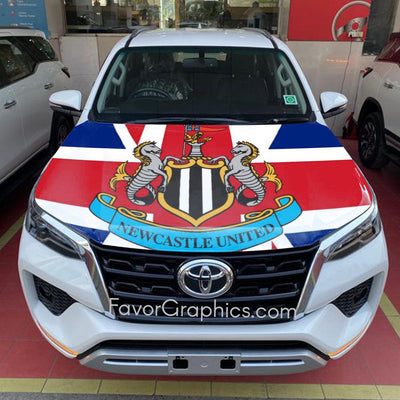 Newcastle United Itasha Car Vinyl Hood Wrap Decal Sticker