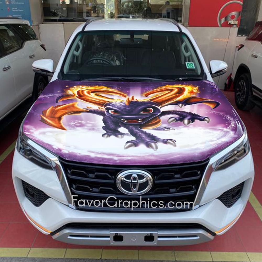 Spyro the Dragon Itasha Car Vinyl Hood Wrap Decal Sticker