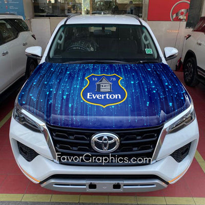 Everton Itasha Car Vinyl Hood Wrap Decal Sticker