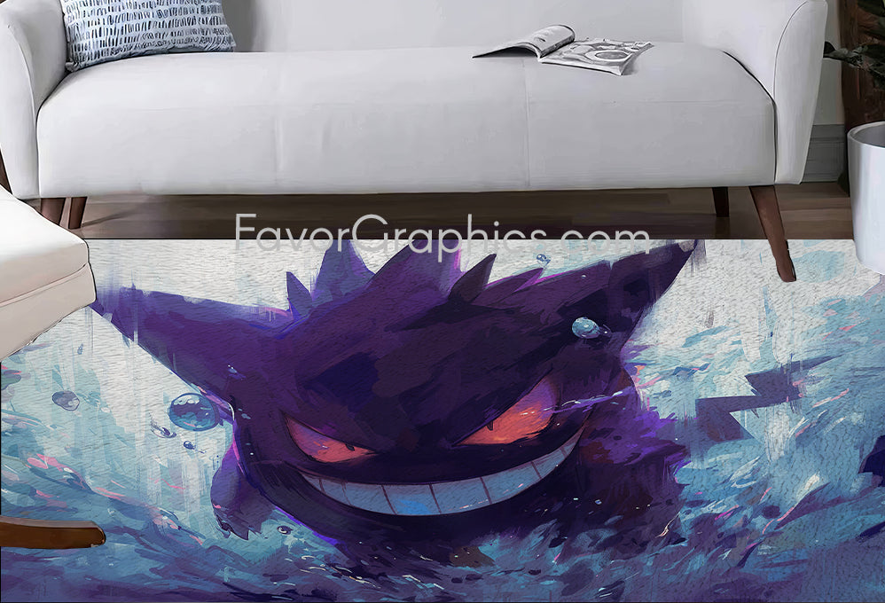 Gengar (Pokemon) Home Bedroom Decor Rug Carpet Mat