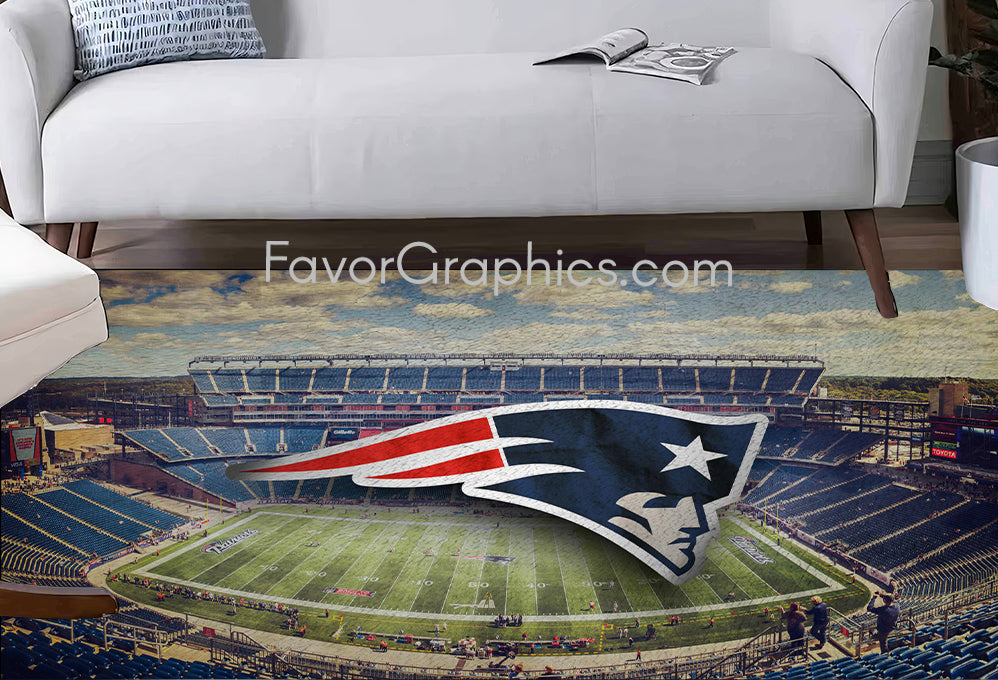 New England Patriots Home Bedroom Decor Rug Carpet Mat