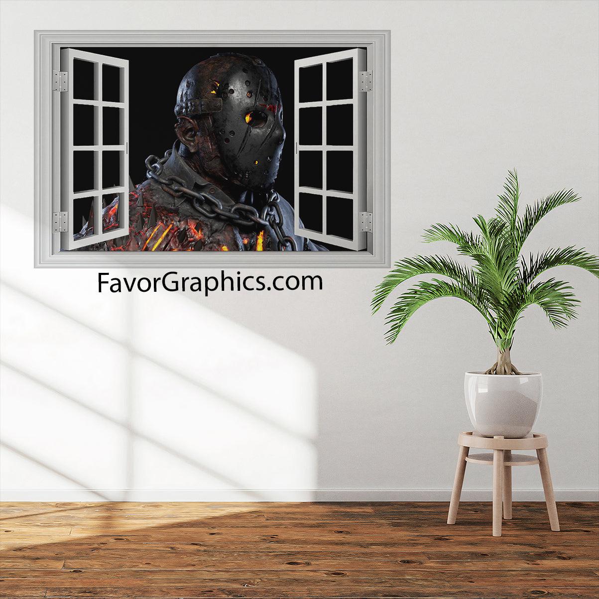 Jason Voorhees Vinyl Wall Art Decal Sticker Poster Print Mural