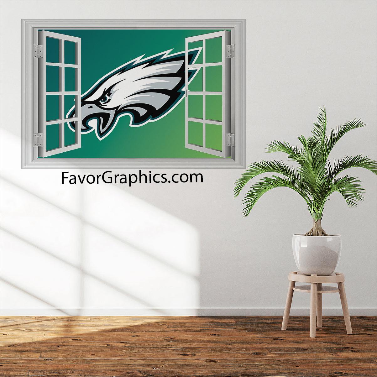 Philadelphia Eagles Vinyl Wall Art Decal Sticker Poster Print Mural