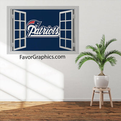 New England Patriots Vinyl Wall Art Decal Sticker Poster Print Mural