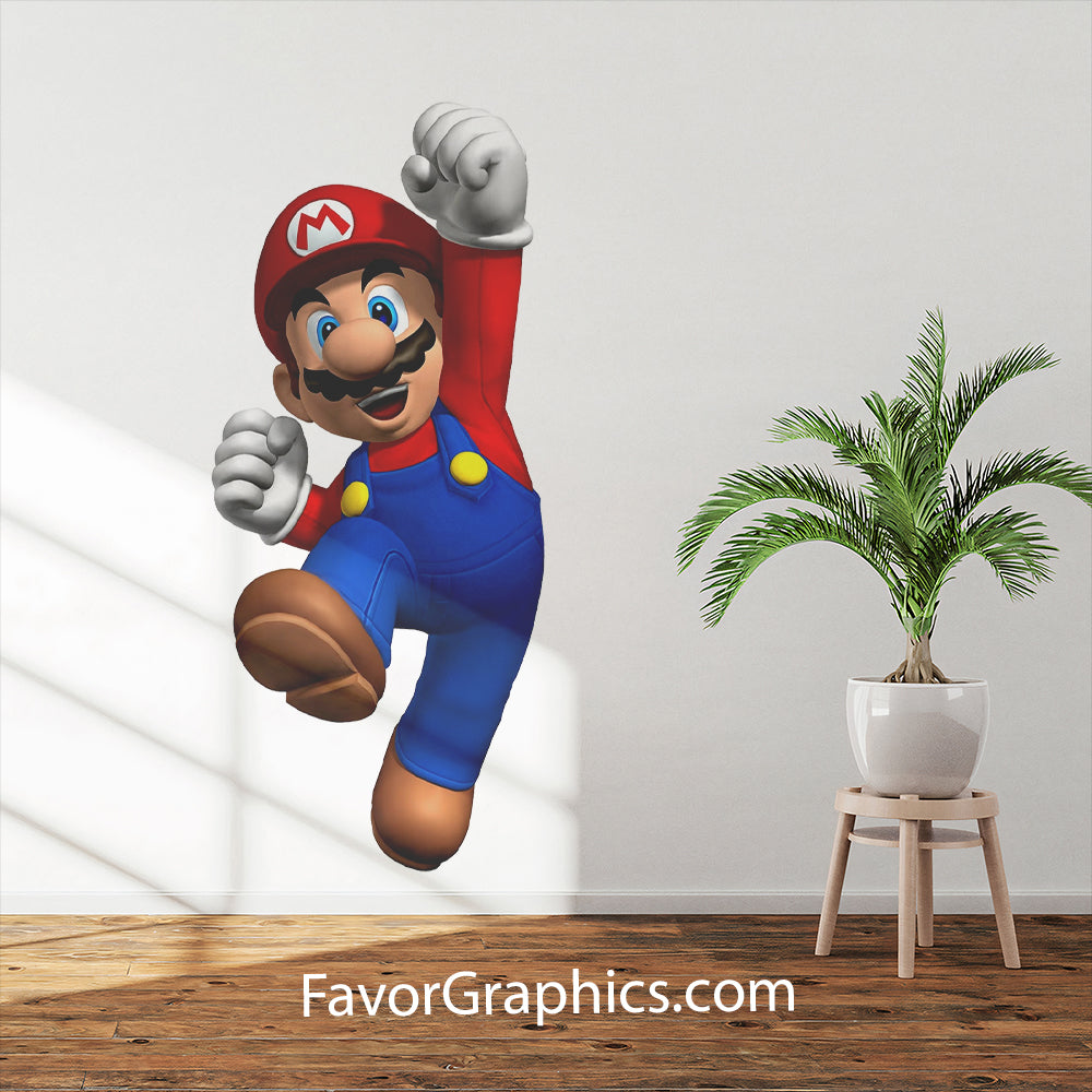 Mario Home Room Wall Vinyl Decal Sticker Mural Poster