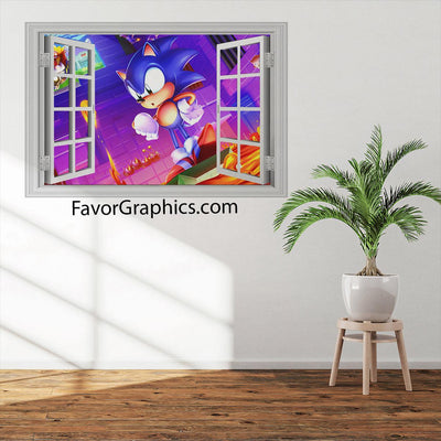 Sonic The Hedgehog Vinyl Wall Art Decal Sticker Poster Print Mural