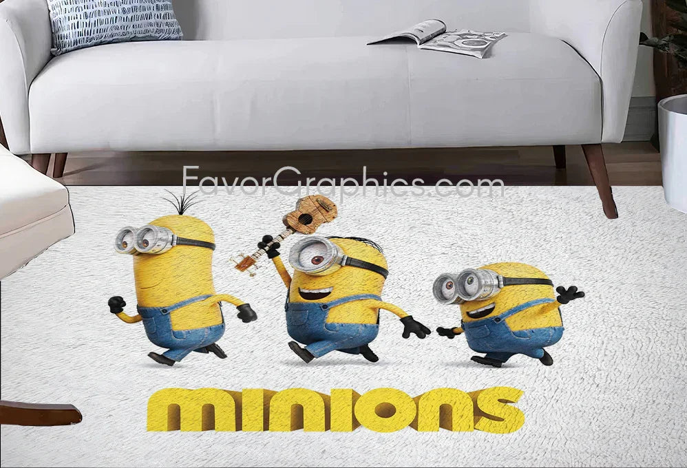Minion Home Bedroom Decor Rug Carpet Mat