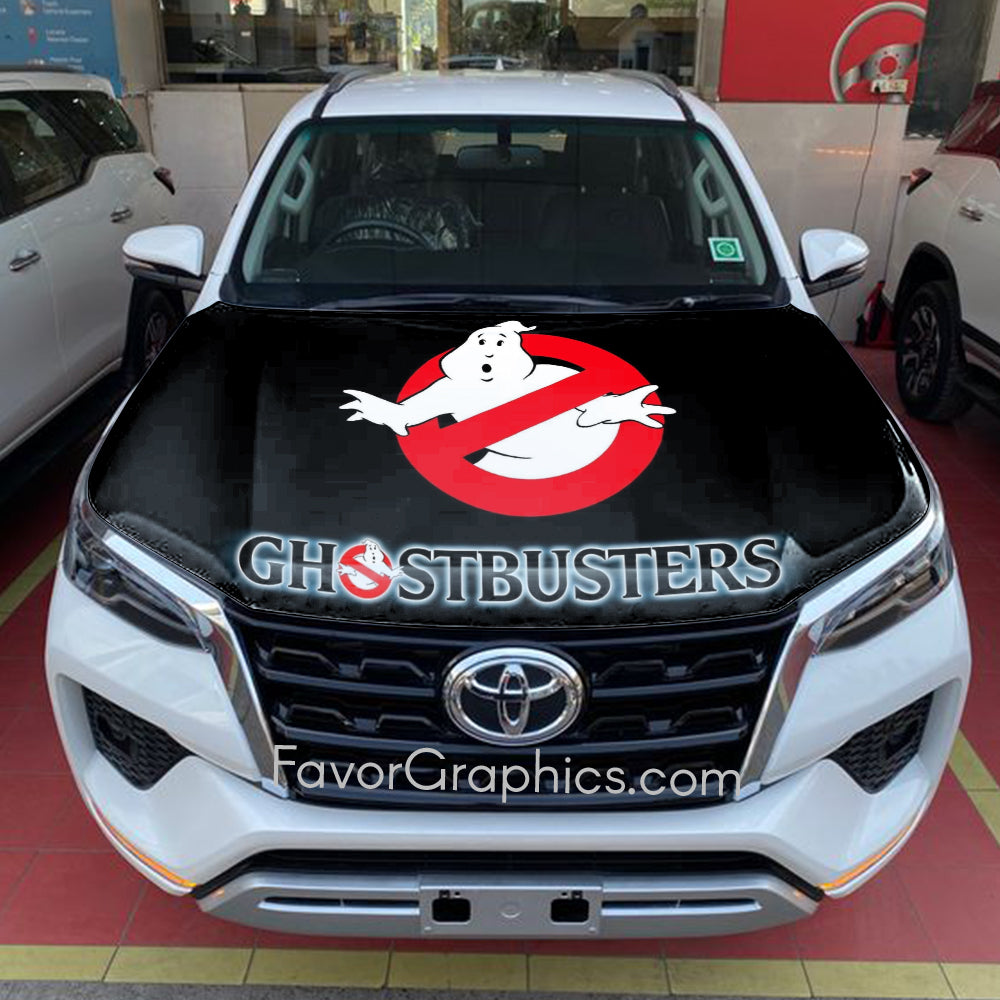 Ghostbusters Itasha Car Vinyl Hood Wrap Decal Sticker