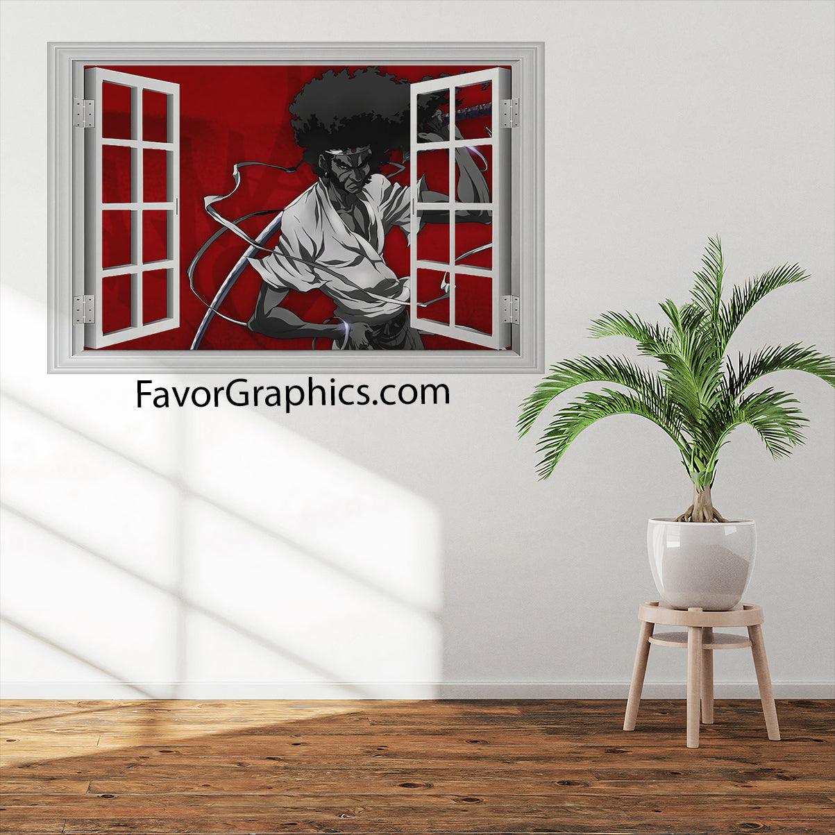 Afro Samurai Vinyl Wall Art Decal Sticker Poster Print Mural