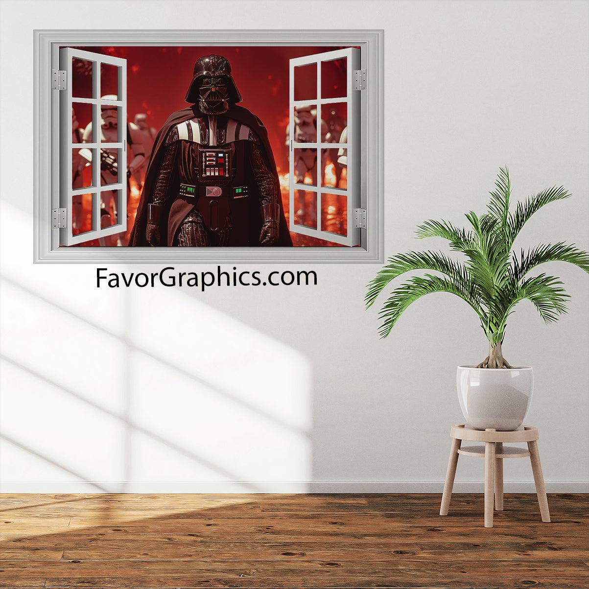 Darth Vader Vinyl Wall Art Decal Sticker Poster Print Mural