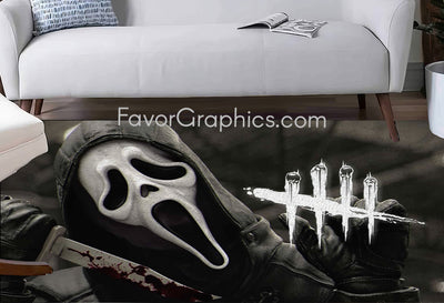 Scream Ghostface Home Bedroom Decor Rug Carpet Mat