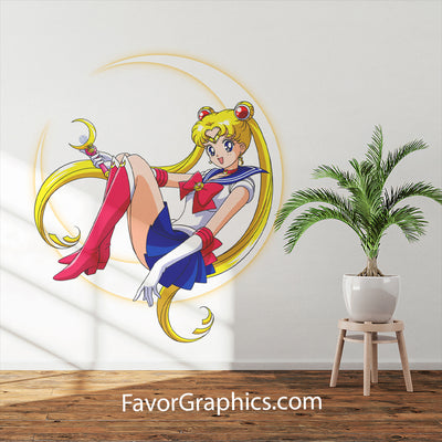 Sailor Moon Home Room Wall Vinyl Decal Sticker Mural Poster