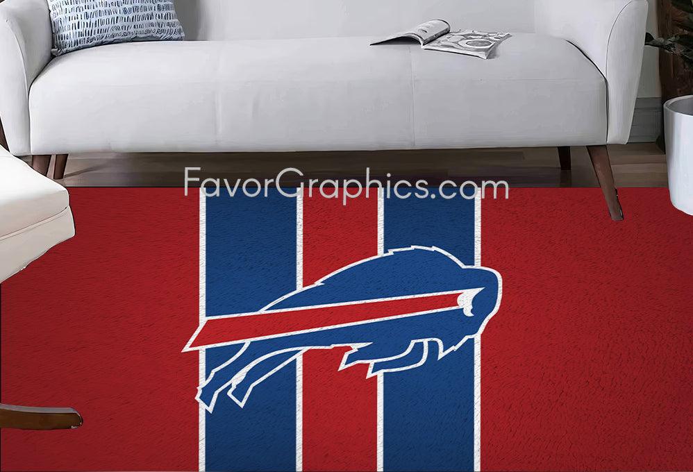 Buffalo Bills Home Bedroom Decor Rug Carpet Mat