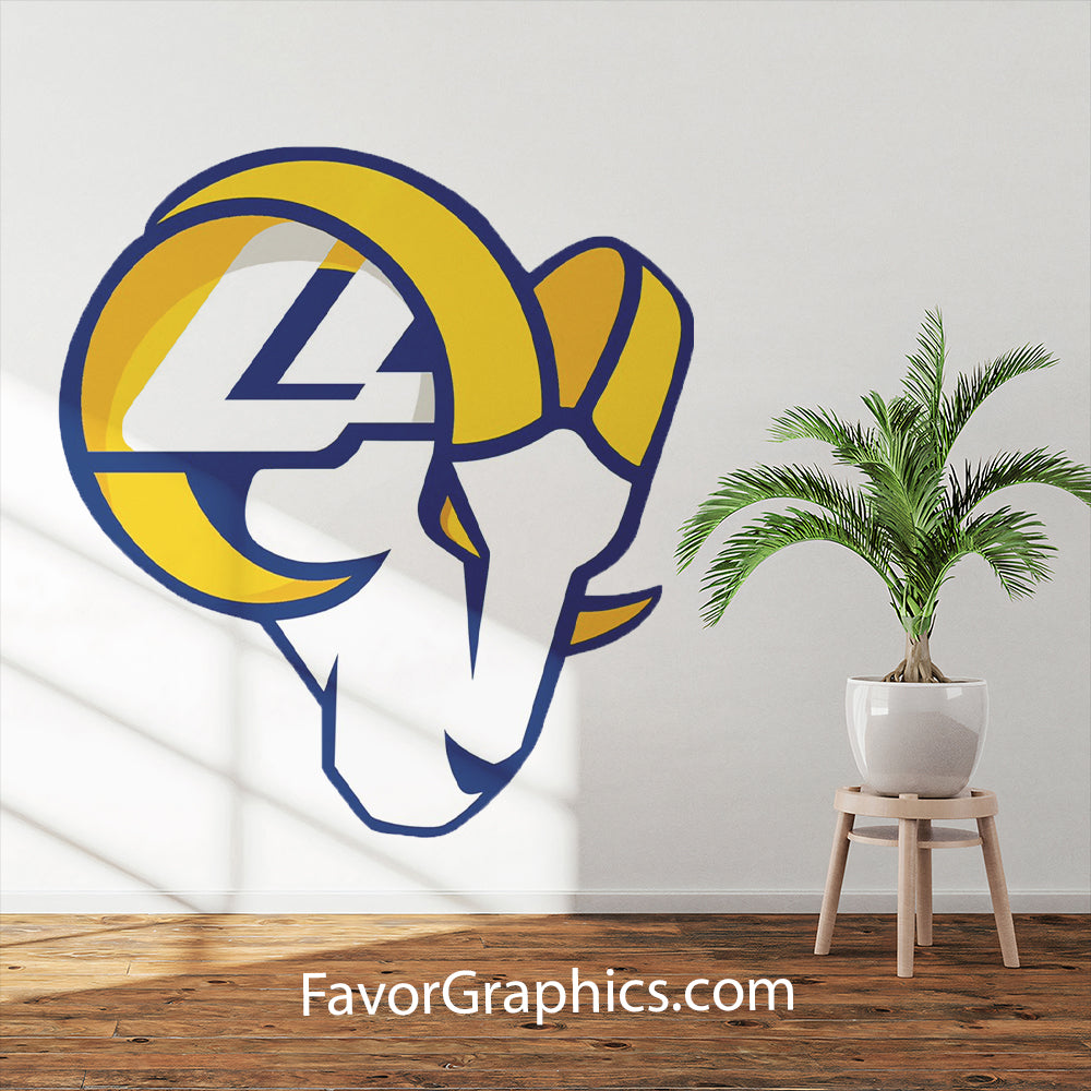 Los Angeles Rams Home Room Wall Vinyl Decal Sticker Mural Poster