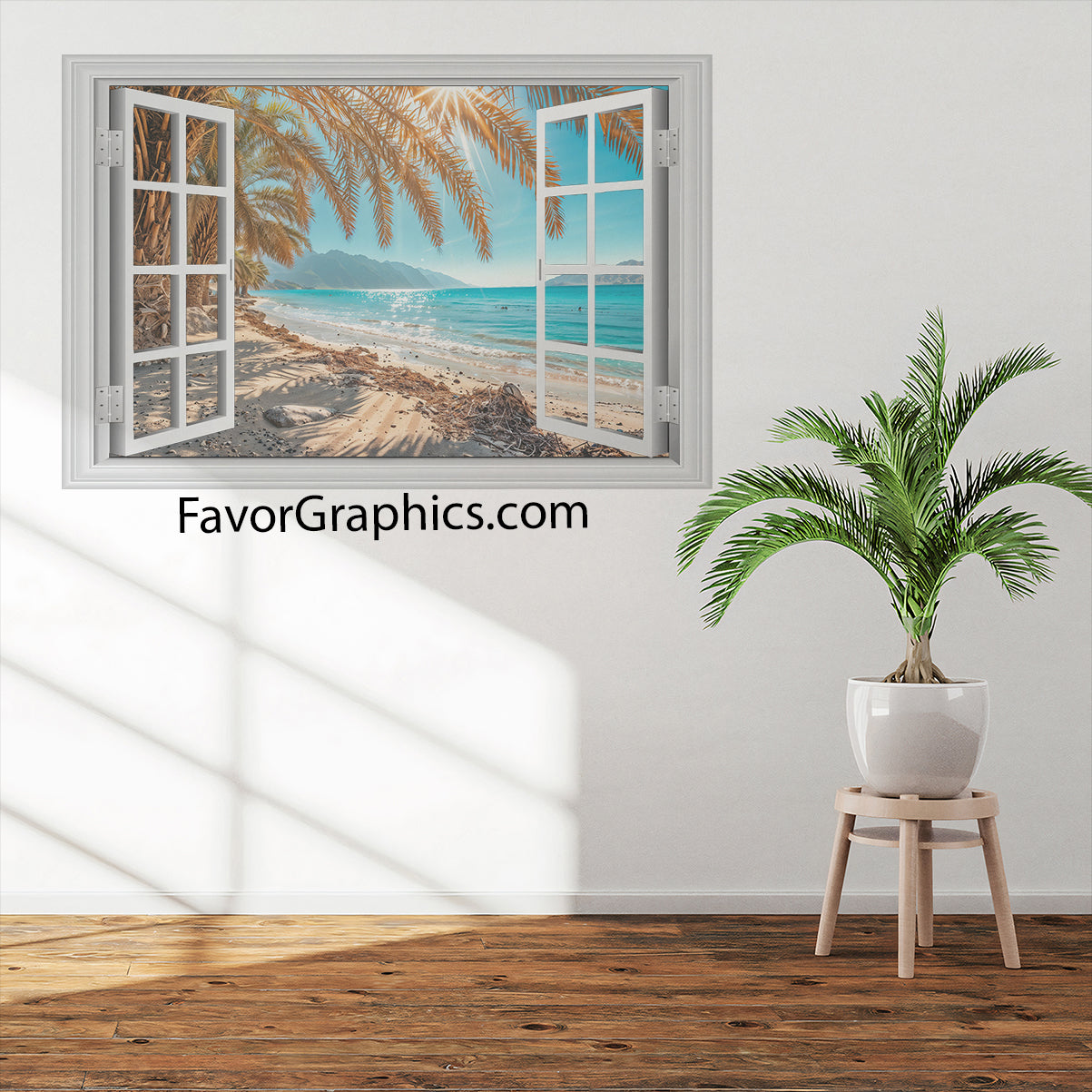 Beach Vinyl Wall Art Decal Sticker Poster Print Mural