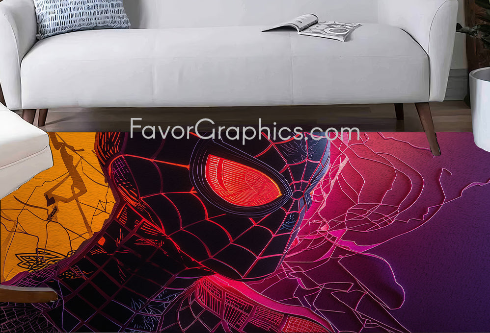 Spider-Man Home Bedroom Decor Rug Carpet Mat