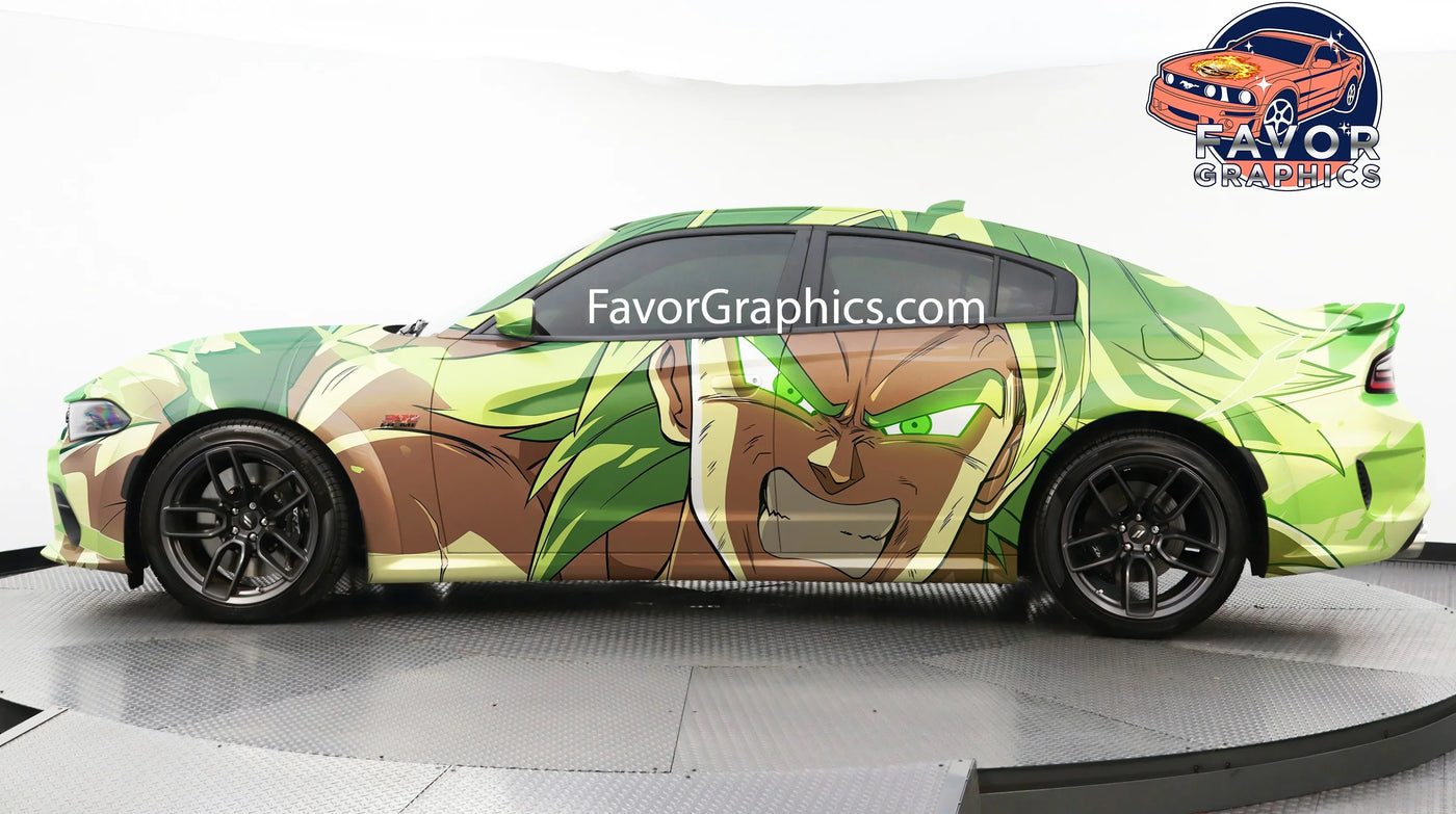 Broly Itasha Full Car Vinyl Wrap Decal Sticker