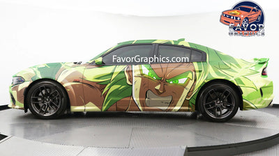 Broly Itasha Full Car Vinyl Wrap Decal Sticker