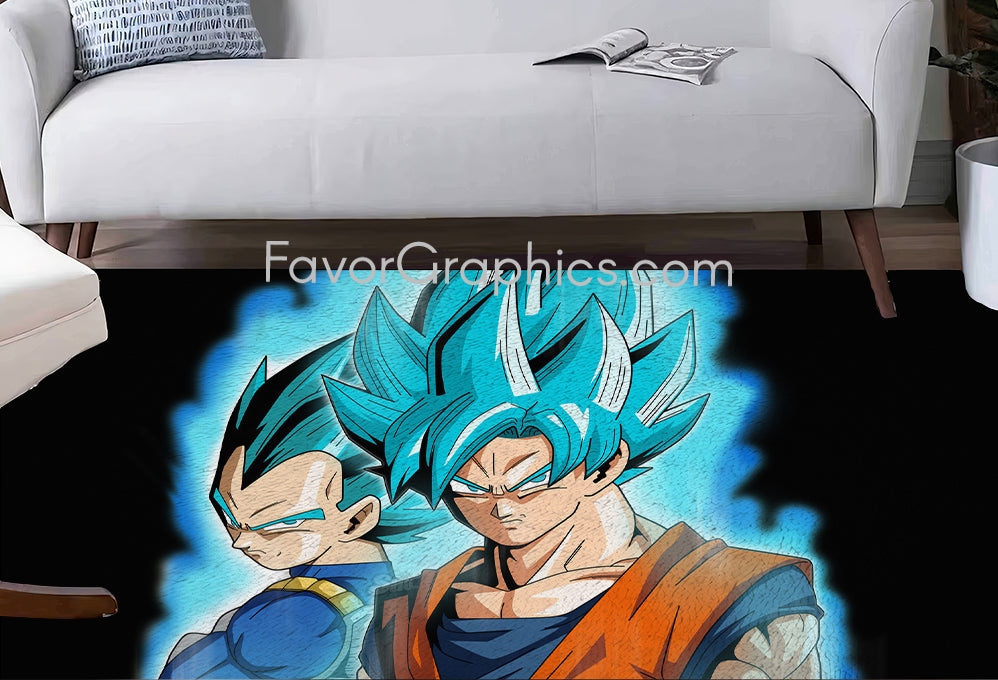 Goku Vegeta Home Bedroom Decor Rug Carpet Mat