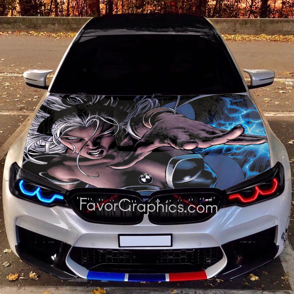 X-Men's Storm Ororo Munroe Itasha Car Vinyl Hood Wrap