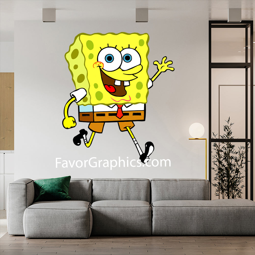 Spongebob Home Room Wall Vinyl Decal Sticker Mural Poster