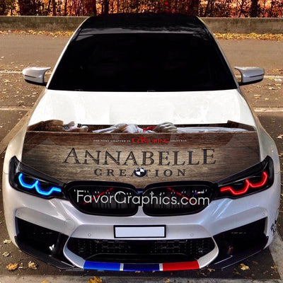 Annabelle Itasha Car Vinyl Hood Wrap Decal Sticker