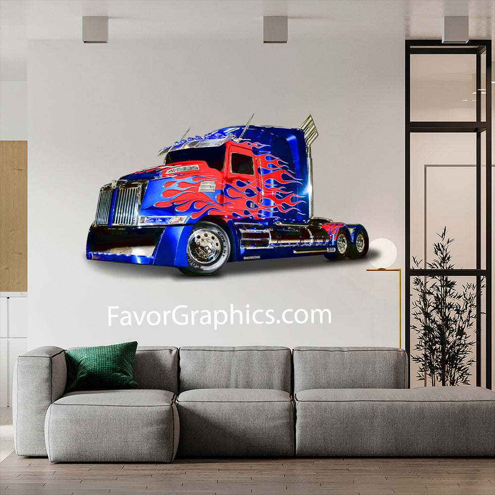 Optimus Prime Home Room Wall Vinyl Decal Sticker Mural Poster