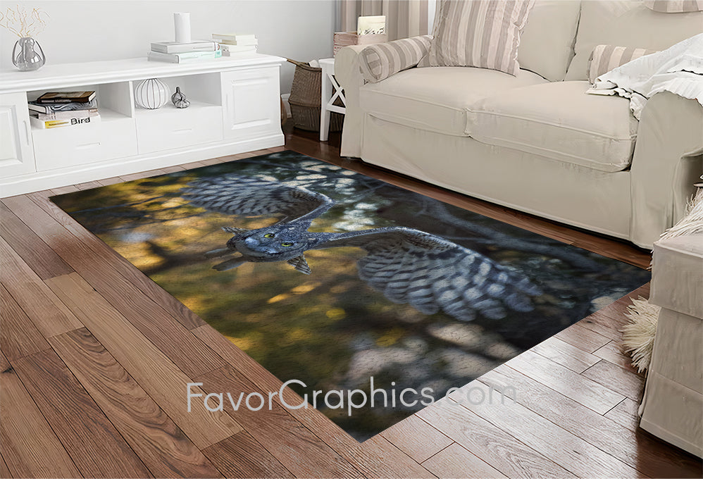 Owl Home Bedroom Decor Rug Carpet Mat