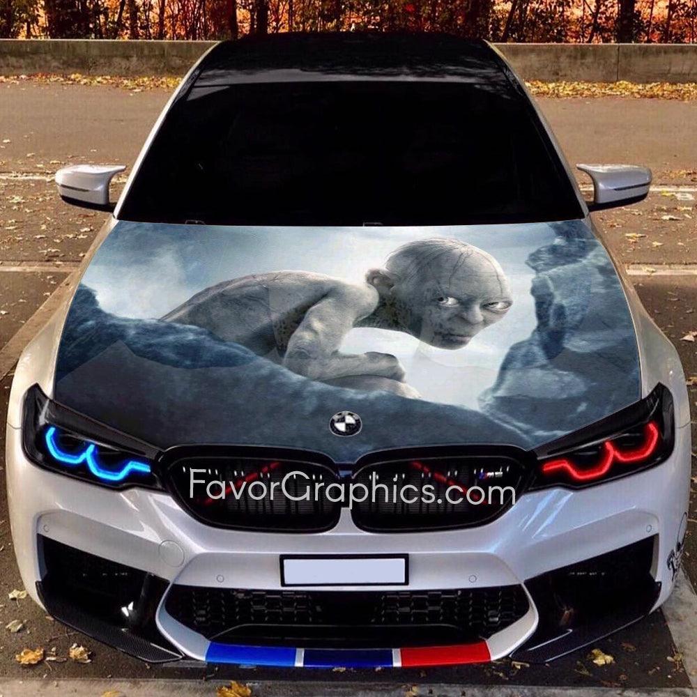 Smeagol Gollum Itasha Car Vinyl Hood Wrap Decal Sticker