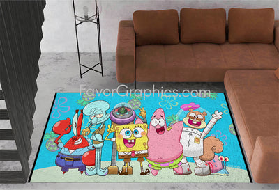 Spongebob Home Bedroom Decor Rug Carpet Mat