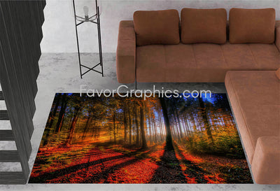 Forest Home Bedroom Decor Rug Carpet Mat