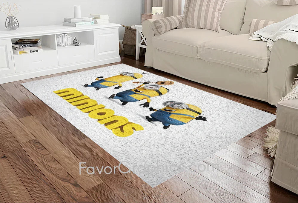 Minion Home Bedroom Decor Rug Carpet Mat