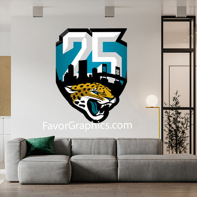 Jacksonville Jaguars Home Room Wall Vinyl Decal Sticker Mural Poster