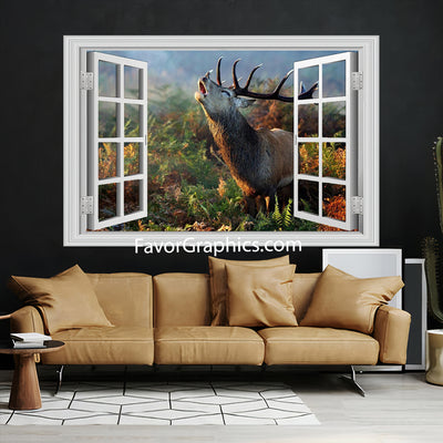 Deer Vinyl Wall Art Decal Sticker Poster Print Mural