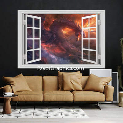 Dragon Vinyl Wall Art Decal Sticker Poster Print Mural