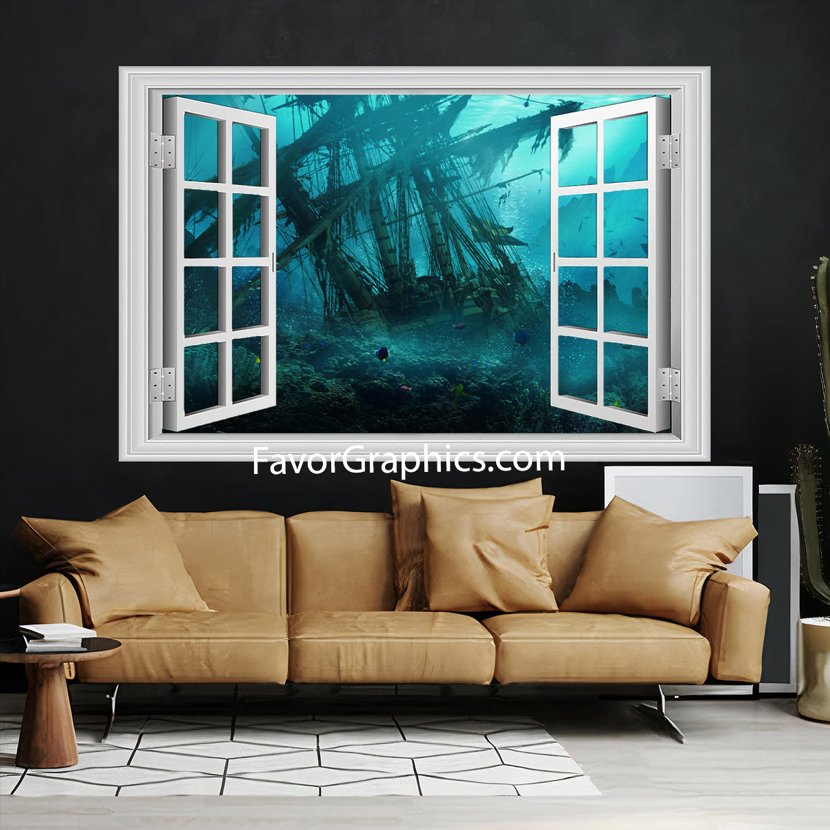 Underwater Under The Sea Vinyl Wall Art Decal Sticker Poster Print Mural