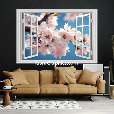 Cherry Blossom Vinyl Wall Art Decal Sticker Poster Print Mural