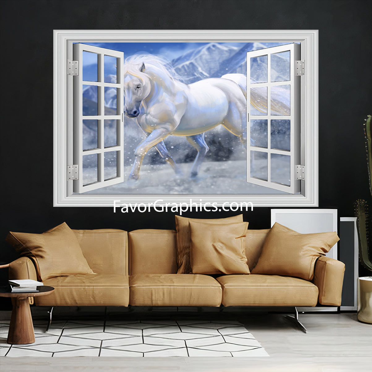 Horse Vinyl Wall Art Decal Sticker Poster Print Mural