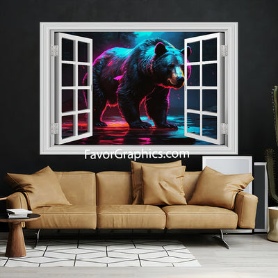 Bear Vinyl Wall Art Decal Sticker Poster Print Mural