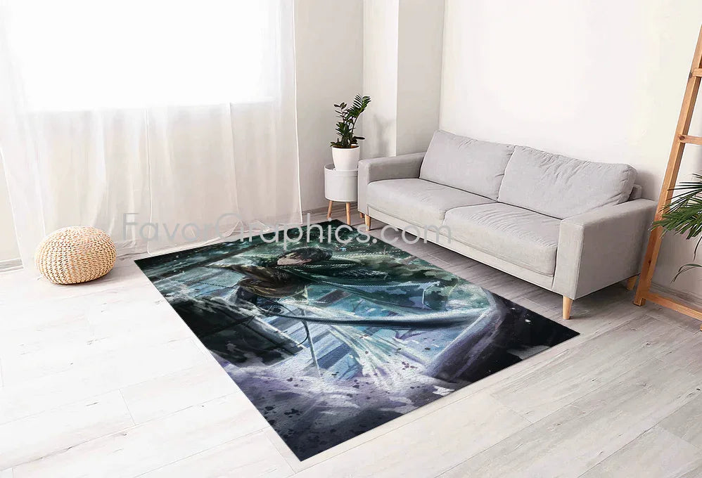Levi Ackerman Home Bedroom Decor Rug Carpet Mat