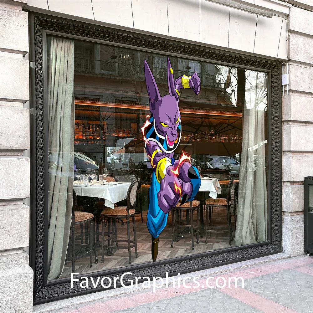 Beerus Dragon Ball Super Home Room Wall Vinyl Decal Sticker Mural Poster