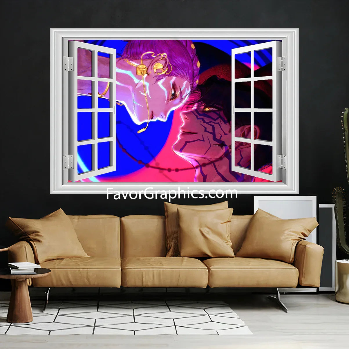 Huntrix HUNTR/X Kpop Demon Hunters Wall Art Poster Print Mural