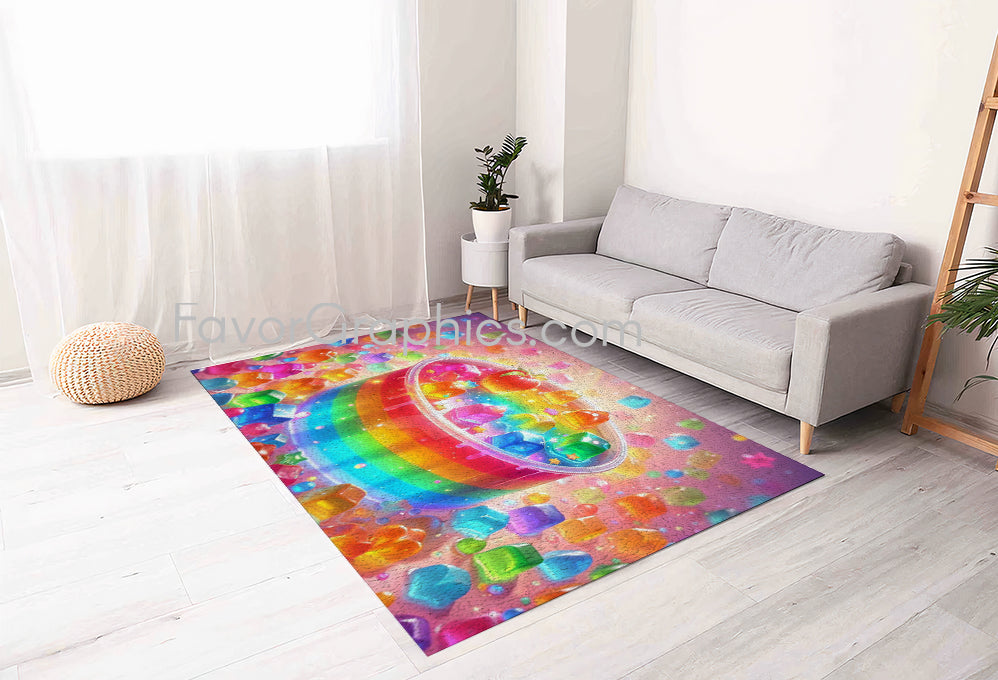 Candy Home Bedroom Decor Rug Carpet Mat