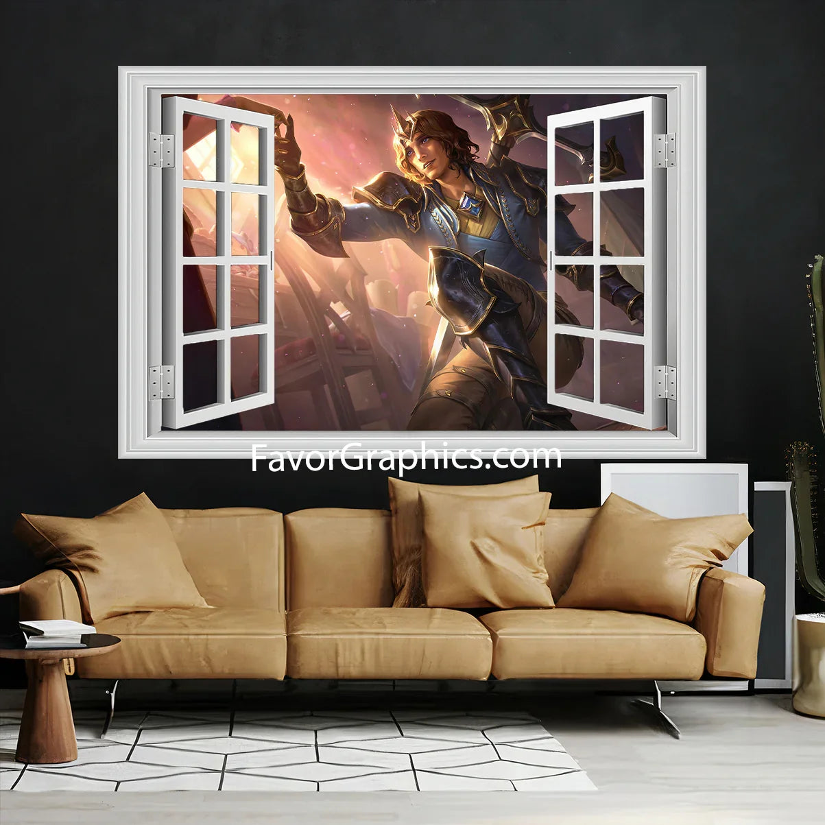 Viego League of Legends Vinyl Wall Art Decal Sticker Poster Print Mural