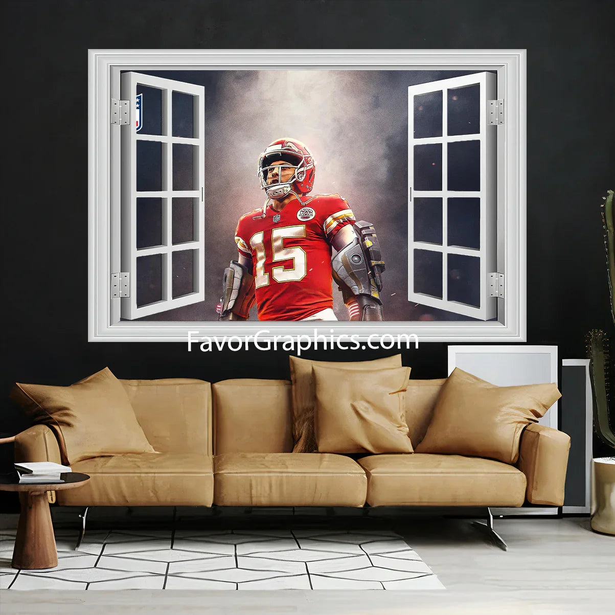 Patrick Mahomes Vinyl Wall Art Decal Sticker Poster Print Mural