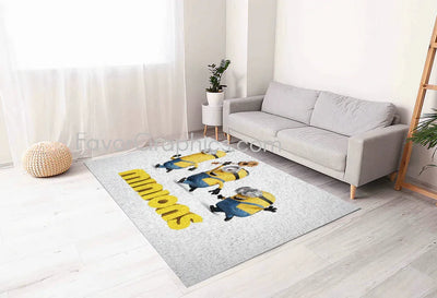 Minion Home Bedroom Decor Rug Carpet Mat