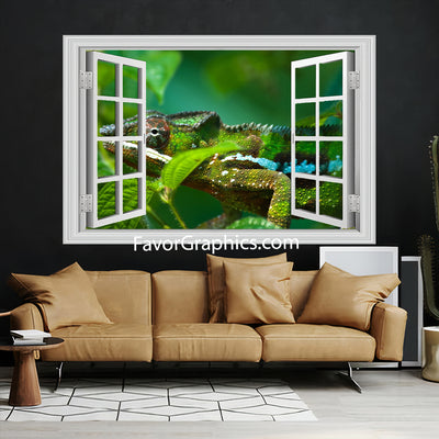 Chameleon Vinyl Wall Art Decal Sticker Poster Print Mural