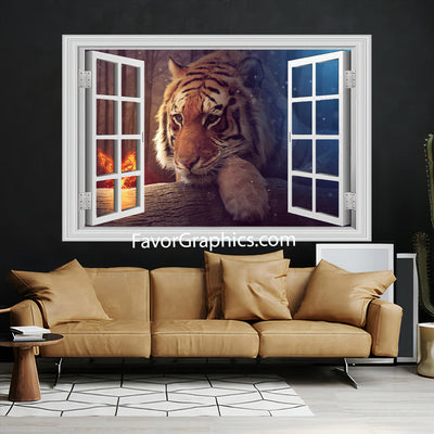 Tiger Vinyl Wall Art Decal Sticker Poster Print Mural