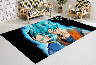 Goku Vegeta Home Bedroom Decor Rug Carpet Mat